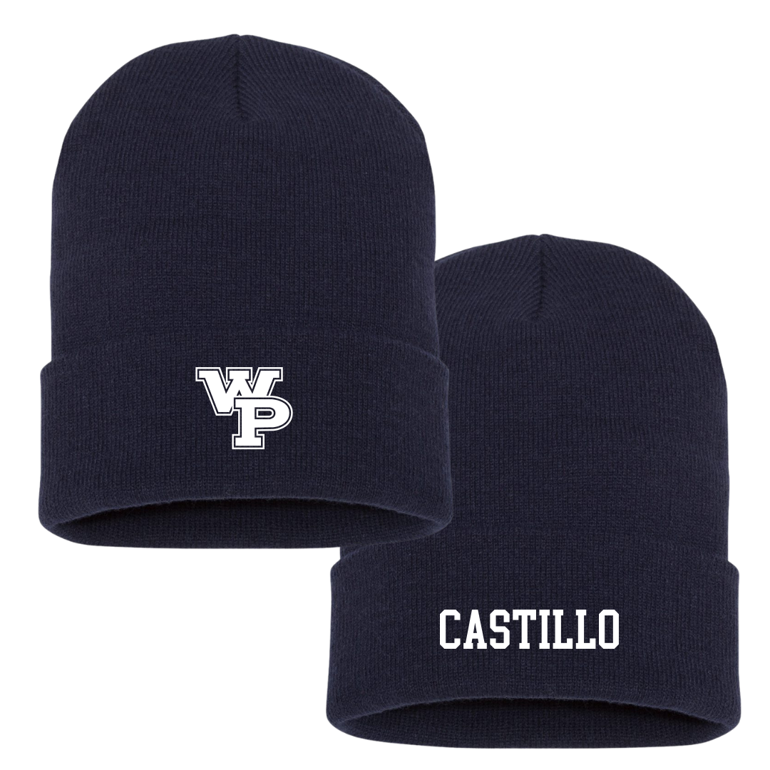 William Penn University Volleyball (M) Navy Beanie - #8 Benjamin Castillo