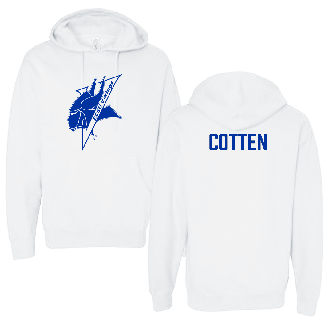 Elizabeth City State University Band White Hoodie - Tia Cotten