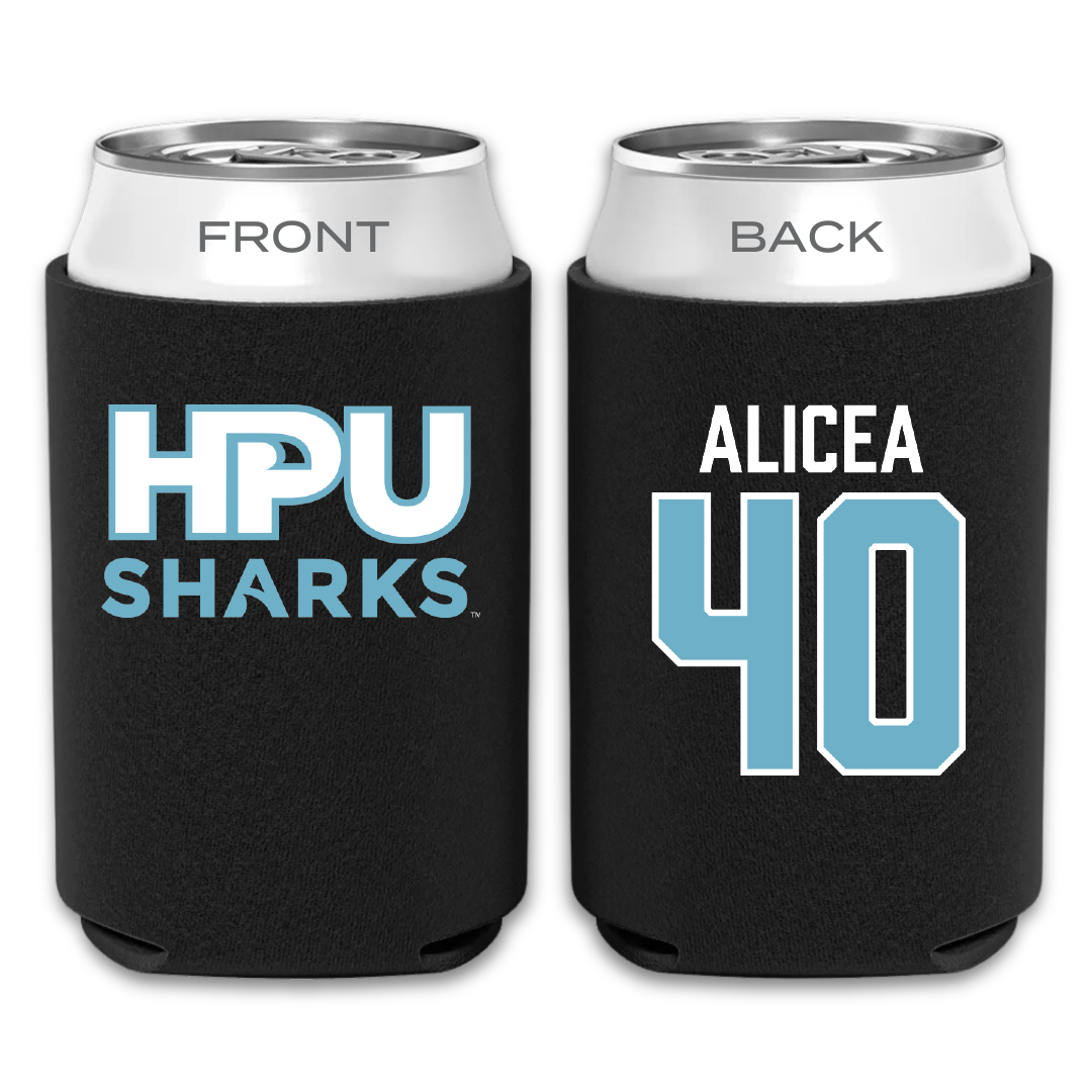 Hawaii Pacific University Acrobatics & Tumbling Black Can Cooler - #40 Alondra Alicea