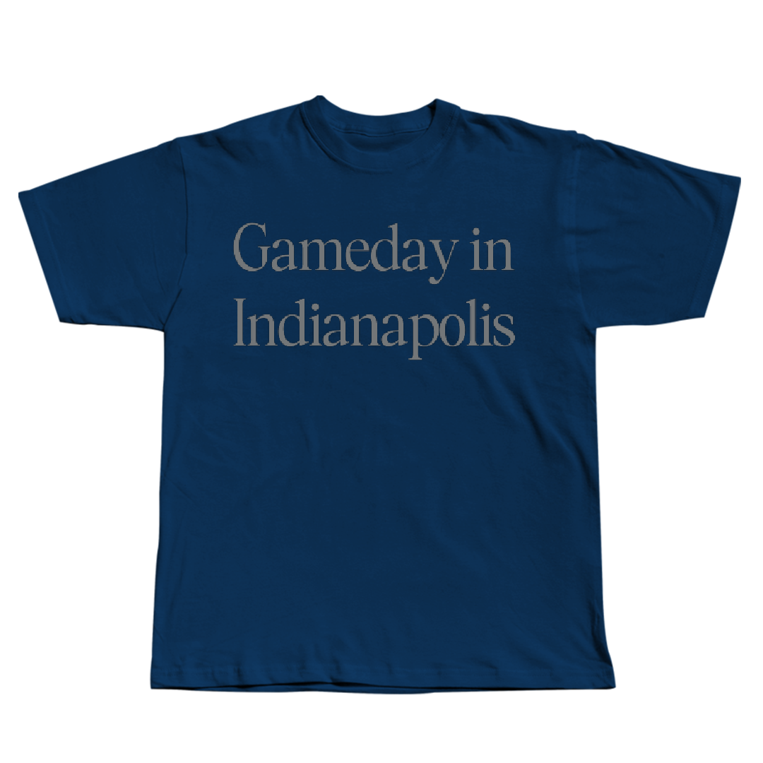 Butler University Cheer Navy Gameday Tee - Amelia Kiefer