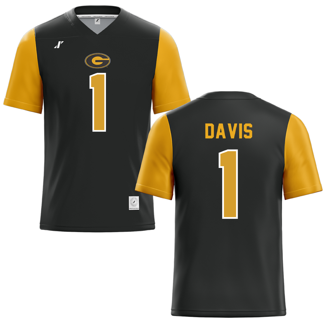 Grambling State University Black Football Jersey - #1 Blake Davis