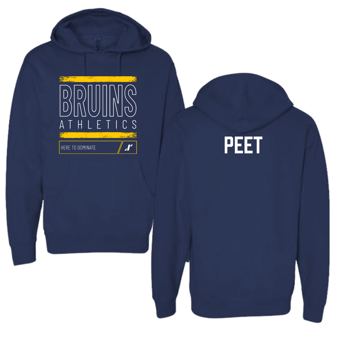 Carolina University Baseball Navy Dominate Hoodie - Ethan Peet