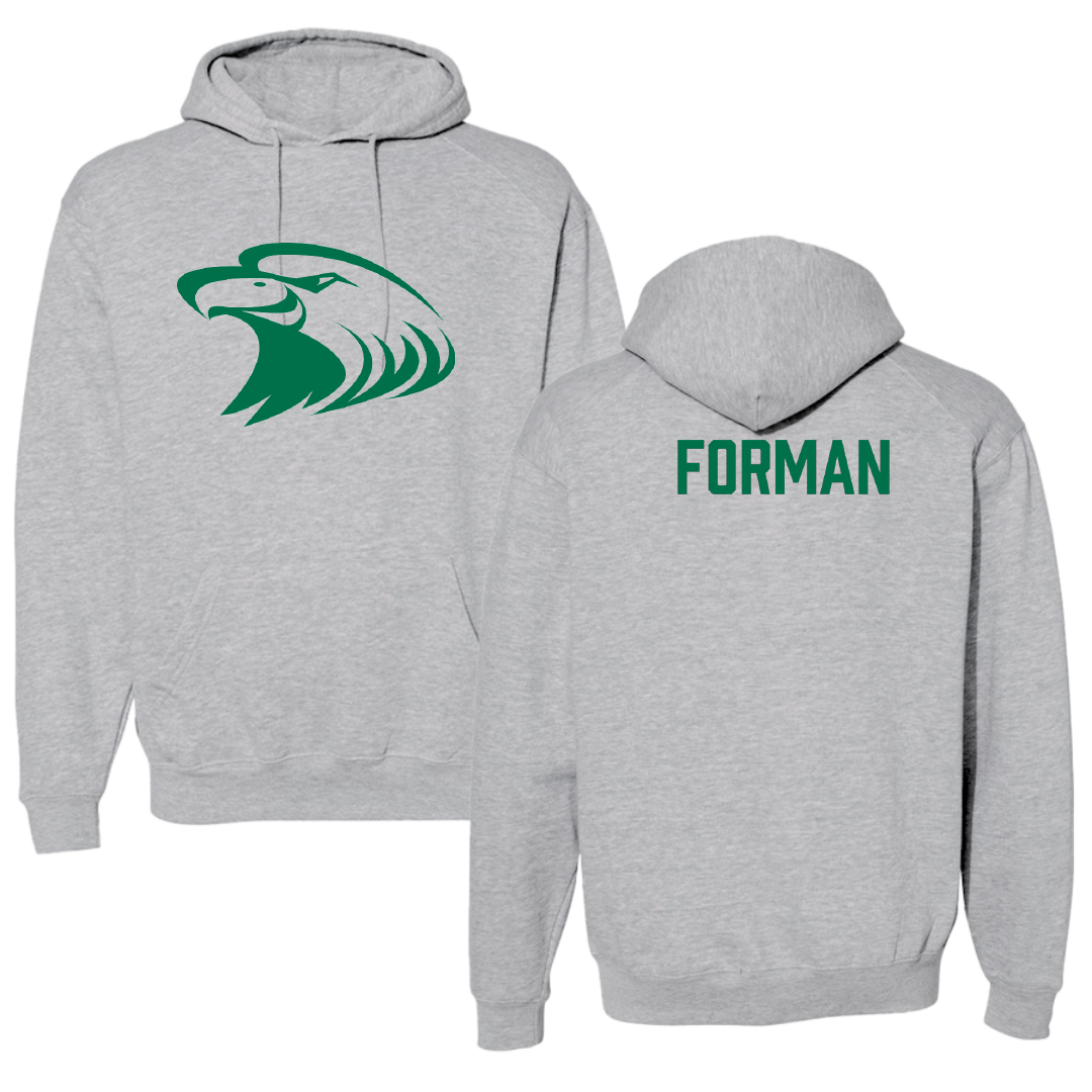 Central Methodist University Wrestling Sport Gray Hoodie - Brayden Forman