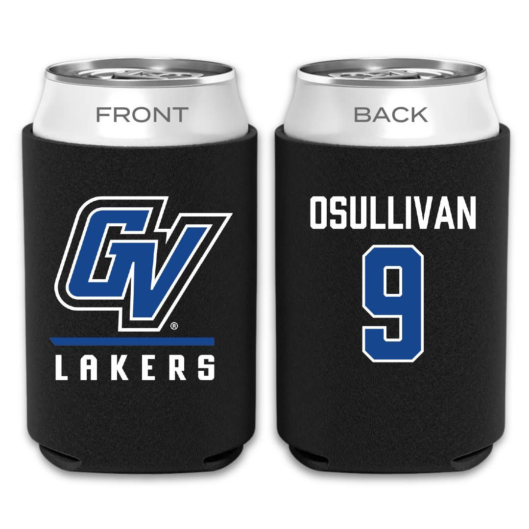 Grand Valley State University Volleyball Black Can Cooler - #9 Meghan Osullivan