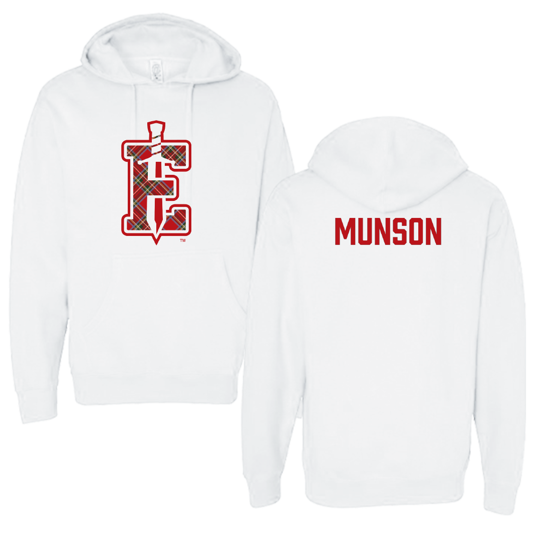 PennWest Edinboro TF and XC White Hoodie - Connor Munson