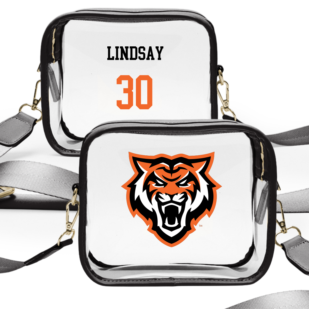 Idaho State University Football Black Clear Stadium Bag - #30 Mike Lindsay