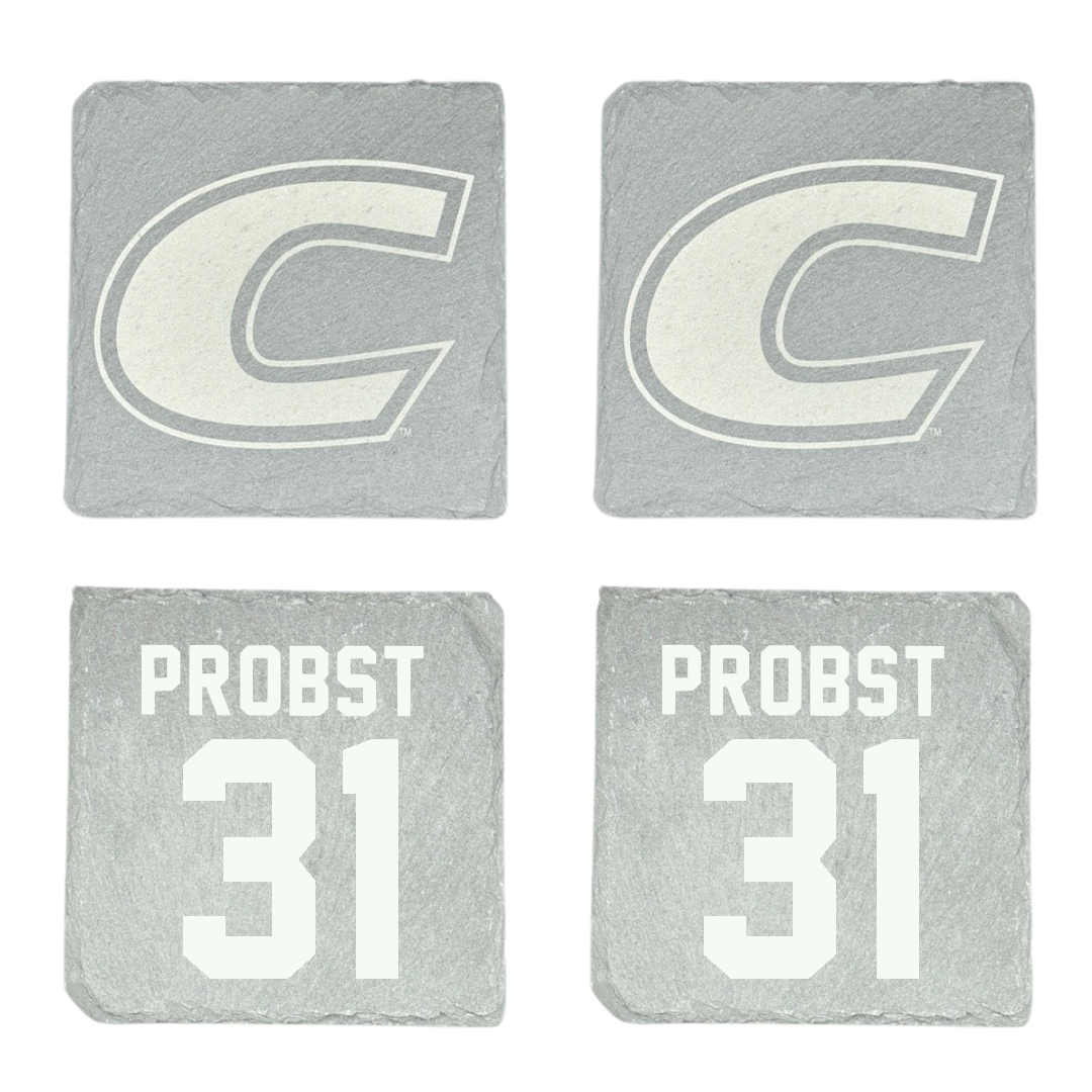 Centre College Basketball (M) Stone Coaster (4 Pack)  - #31 Carson Probst