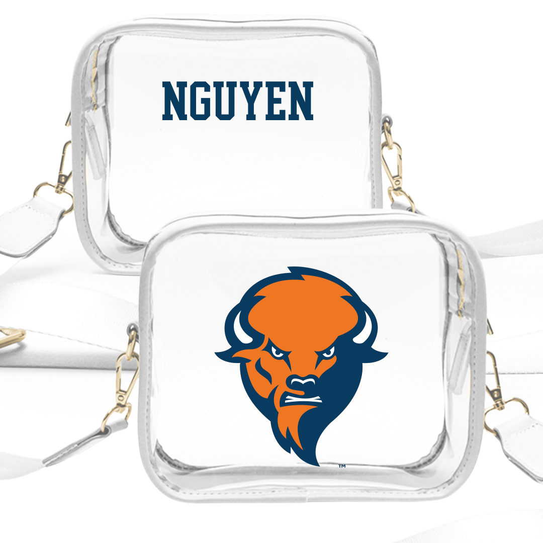 Bucknell University Cheer White Clear Stadium Bag - Dana Nguyen