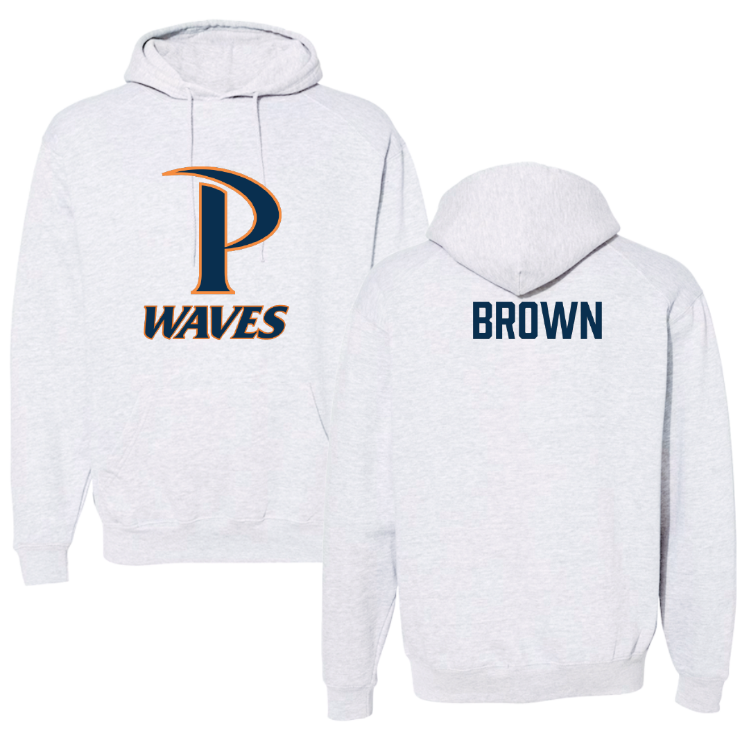 Pepperdine University Baseball Light Gray Hoodie - Carter Brown