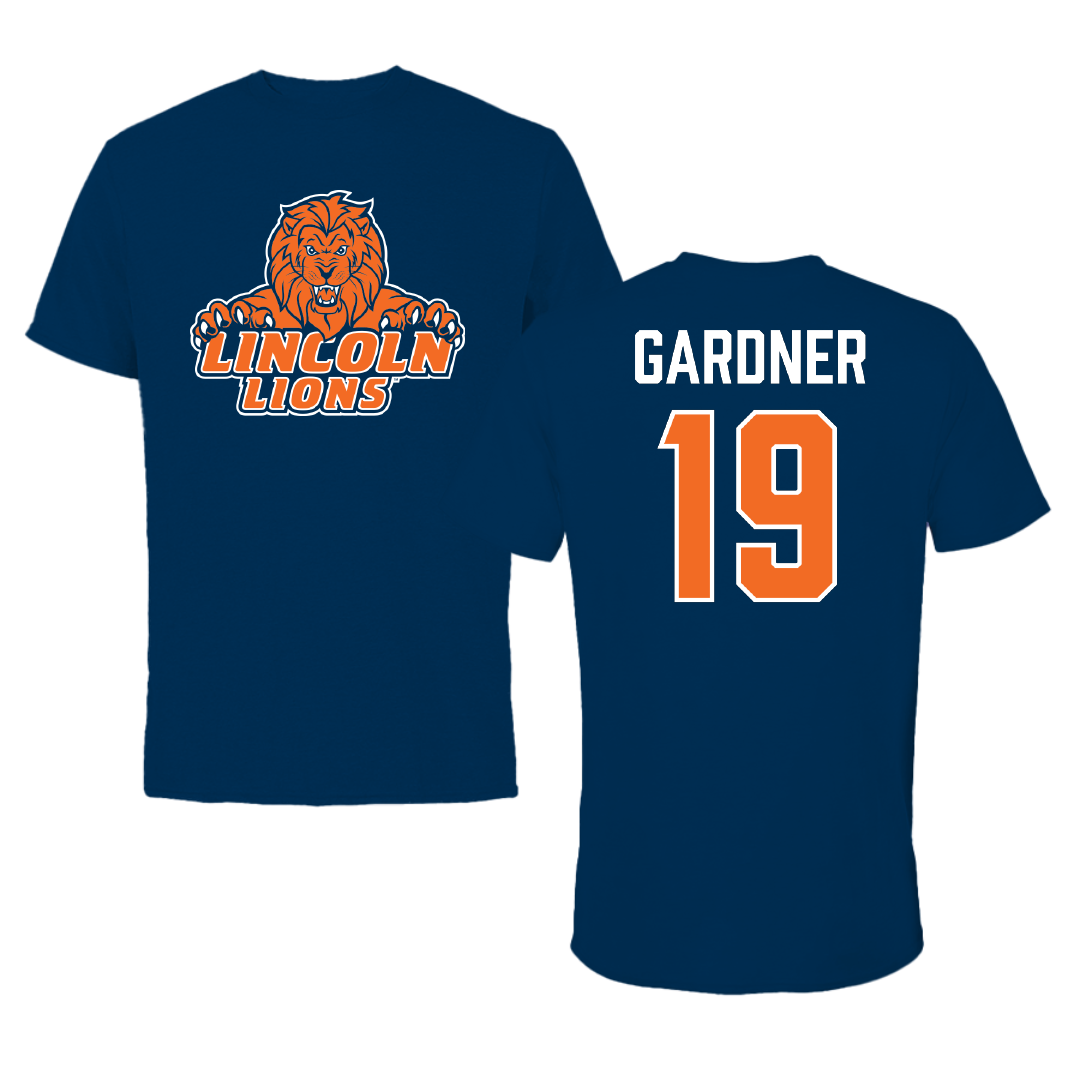 Lincoln University (Pennsylvania) Baseball Navy Tee - #19 Keith Gardner