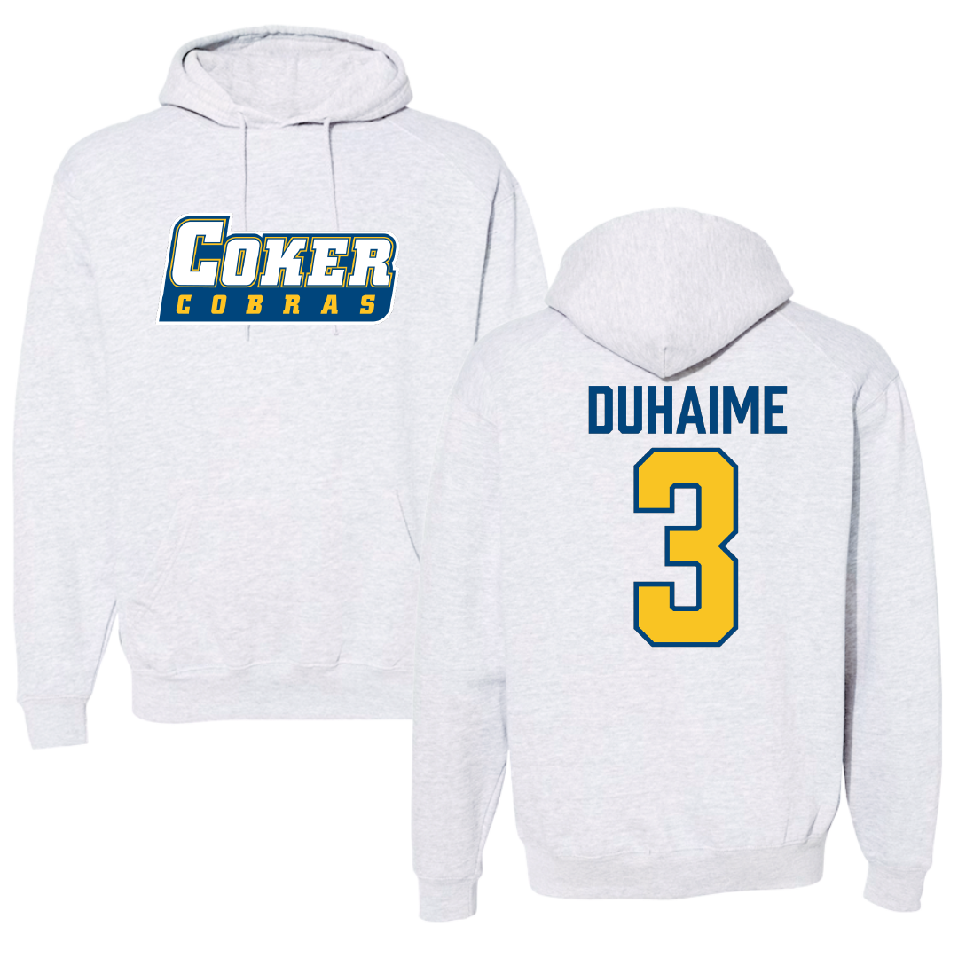 Coker University Acrobatics & Tumbling Light Gray Hoodie - #3 Hollyn Duhaime