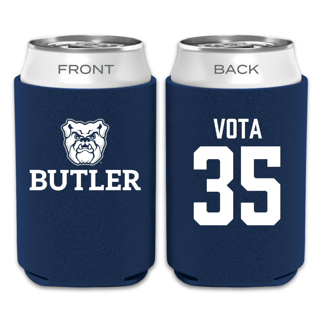 Butler University Baseball Navy Can Cooler - #35 Cade Vota