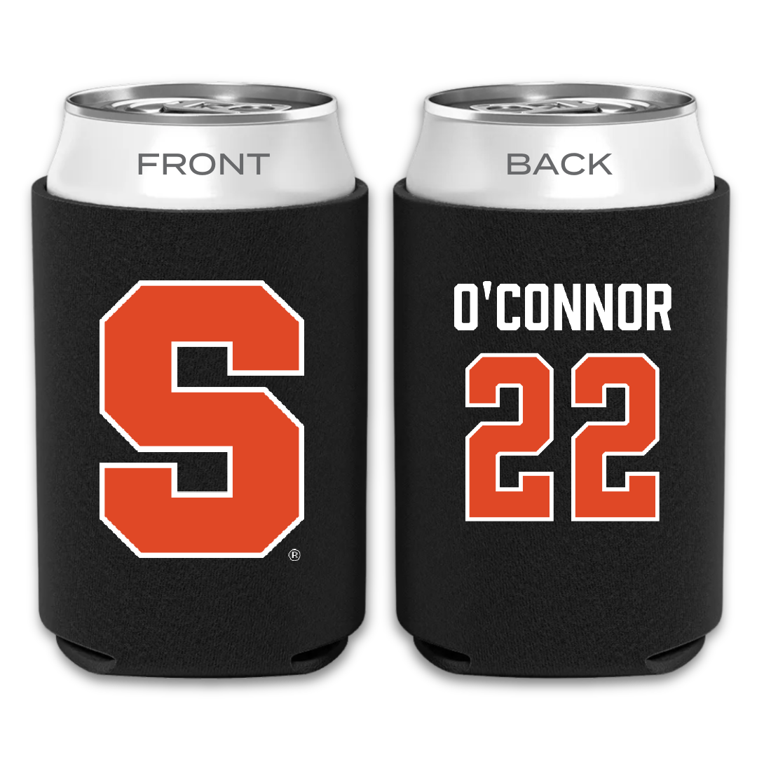 Syracuse University Field Hockey Black Can Cooler - #22 Grace O'Connor