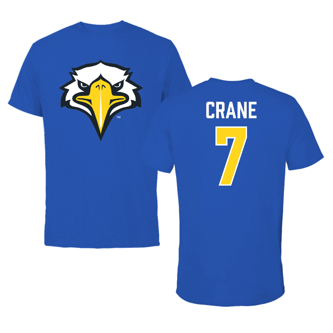 Morehead State University Football Blue Tee - #7 Drayson Crane