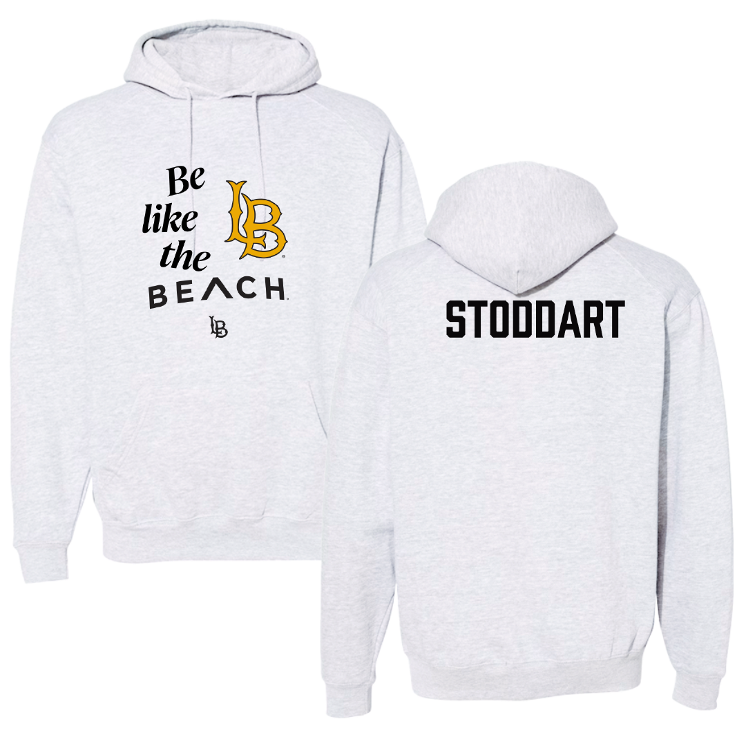 Long Beach State University TF and XC Light Gray Be Like Us Hoodie - Grace Stoddart