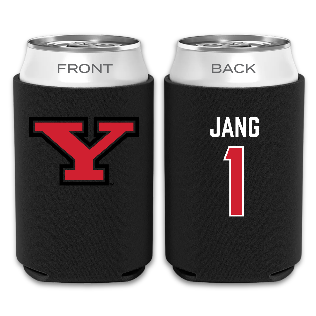 Youngstown State University Baseball Black Can Cooler - #1 Alex Jang