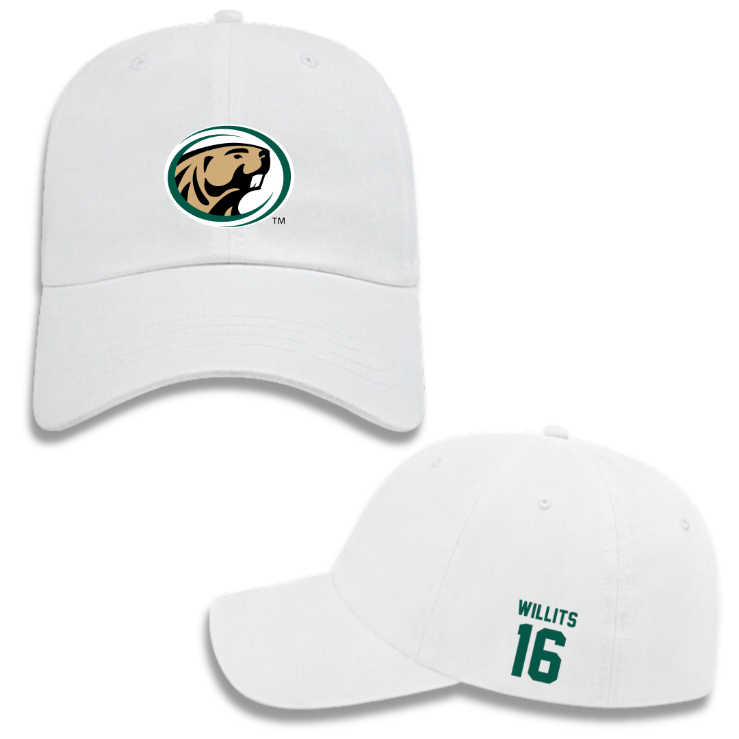 Bemidji State University Football White Hat - #16 Jerred Willits