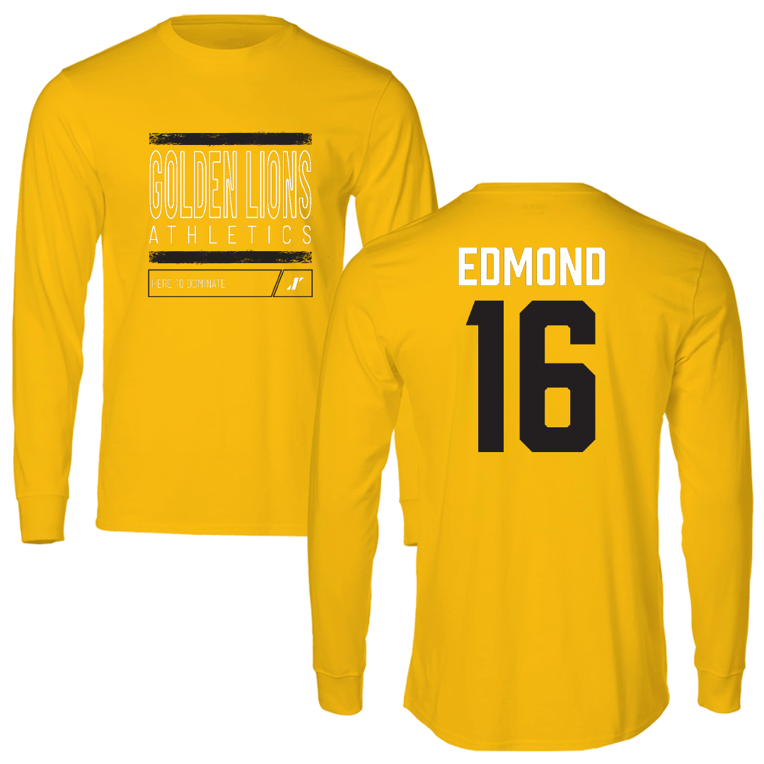 University of Arkansas-Pine Bluff Volleyball Gold Dominate Long Sleeve - #16 Ariyonna Edmond