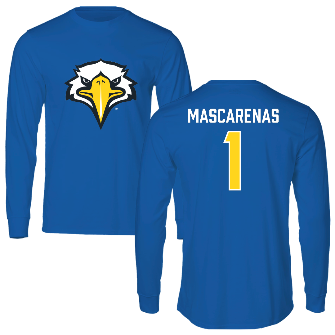 Morehead State University Softball Blue Long Sleeve - #1 Mia Mascarenas