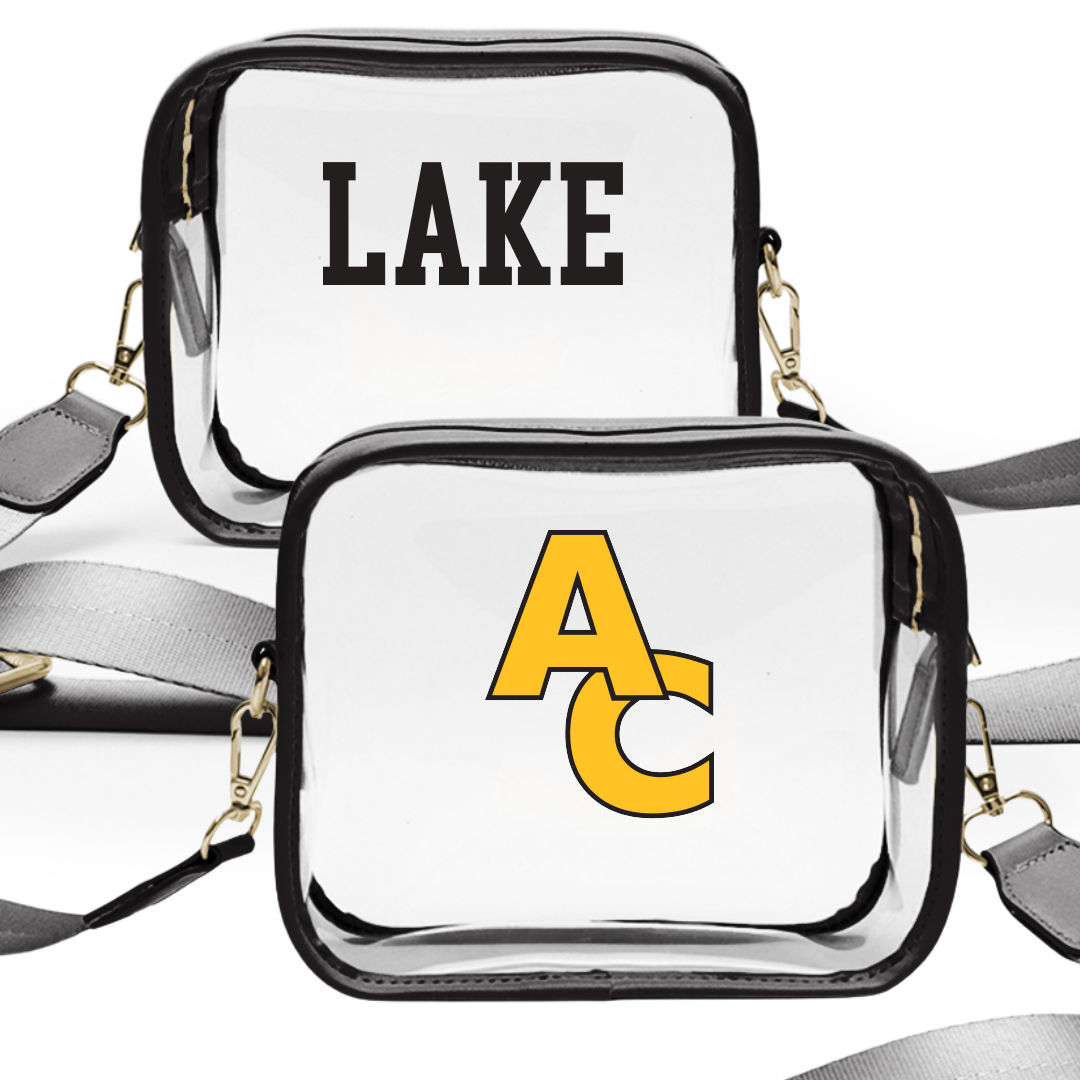 Adrian College Dance Black Clear Stadium Bag - Liberty Lake
