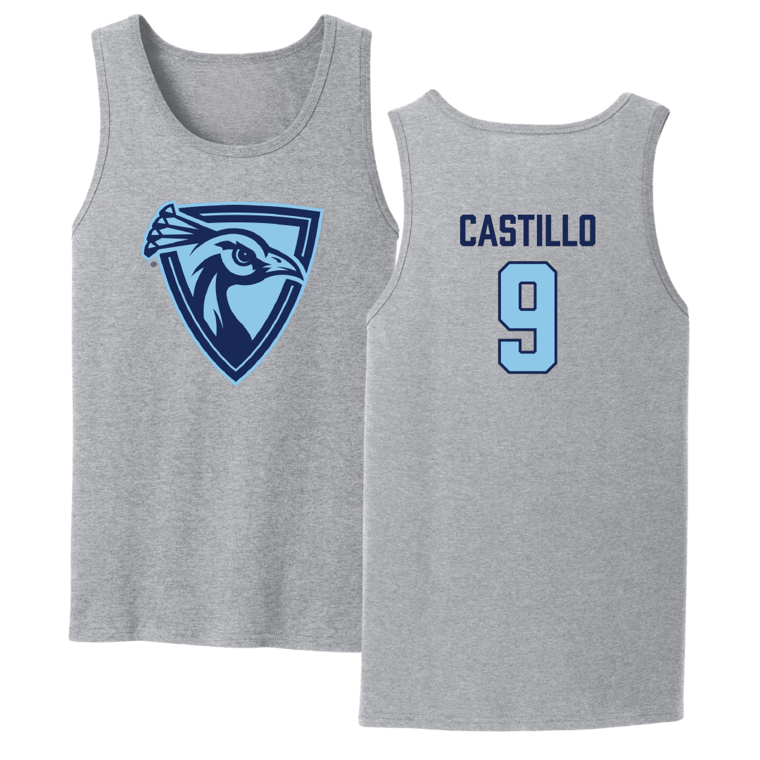 Upper Iowa University Soccer (W) Sport Gray Tank Top - #9 Stephany Castillo