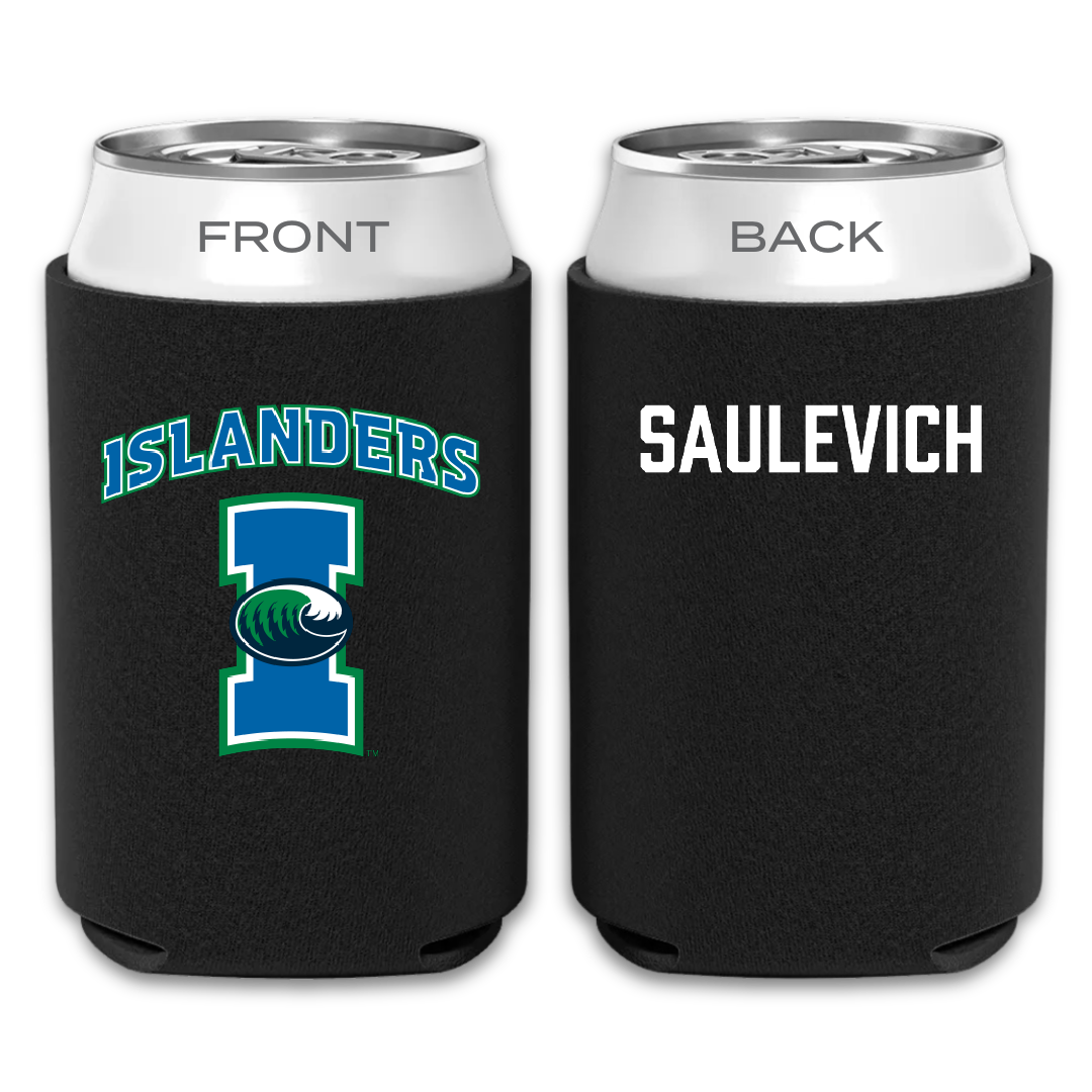 Texas A&M University-Corpus Christi Tennis Black Can Cooler - Palina Saulevich