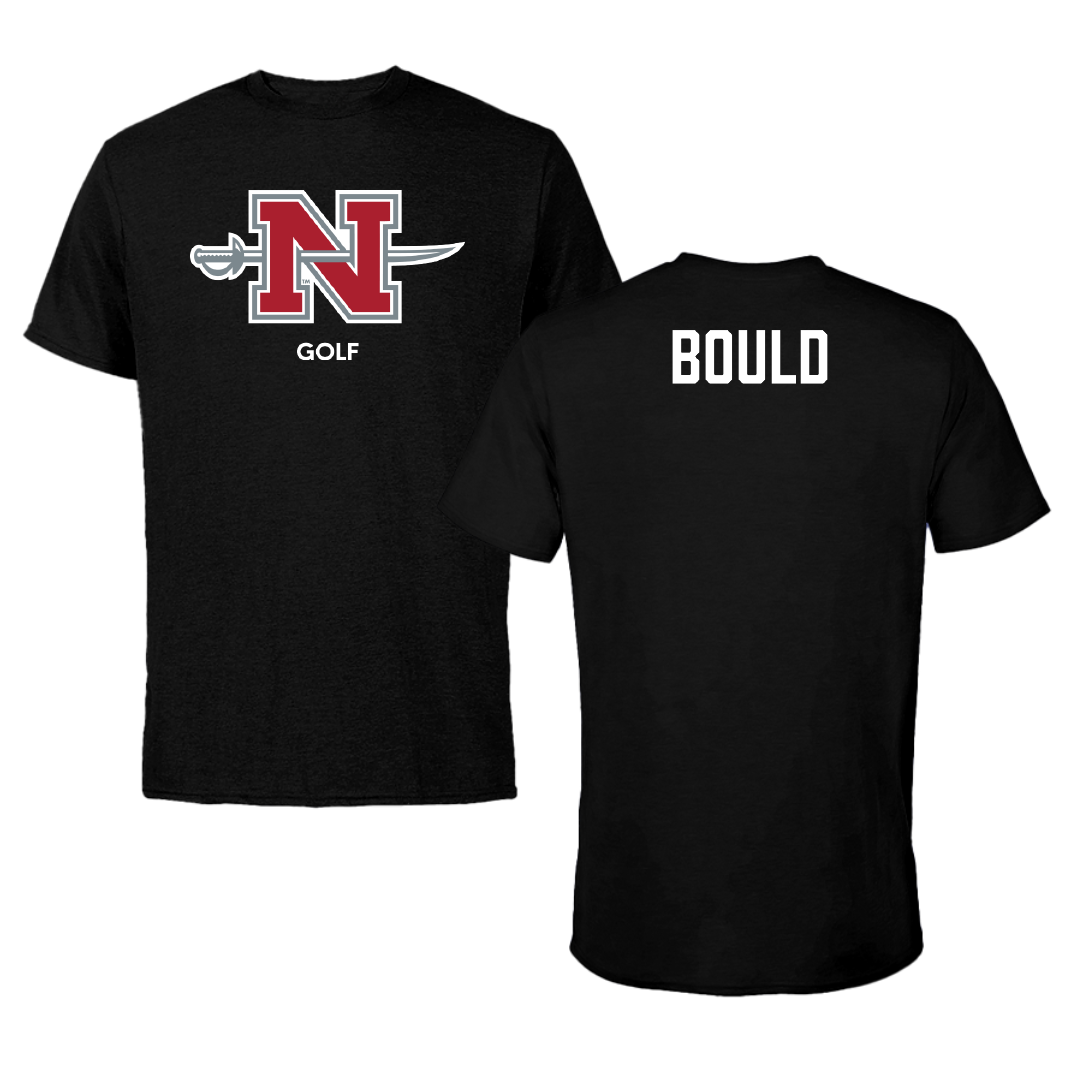 Nicholls State University Golf (M) Black Mascot Tee - James Bould