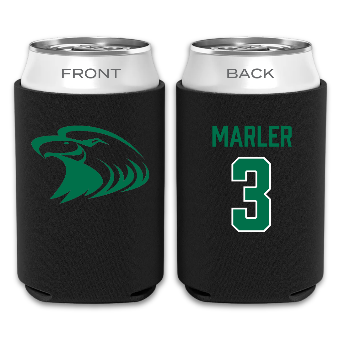 Central Methodist University Basketball Black Can Cooler - #3 Alex Marler