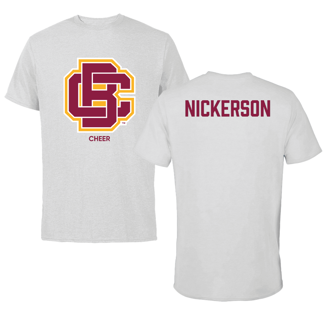 Bethune-Cookman University Cheer Light Gray Performance Tee - Jamil Nickerson