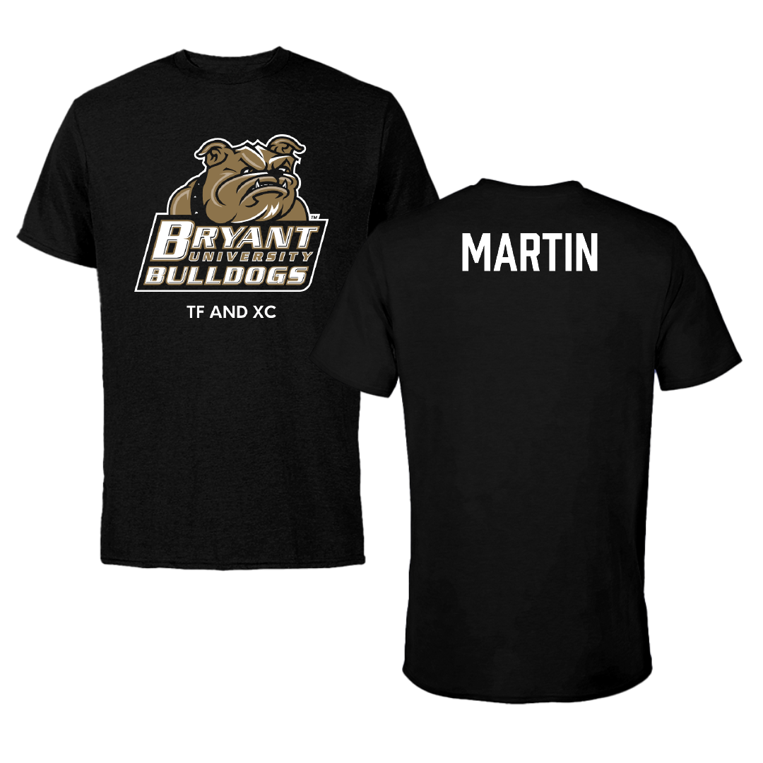 Bryant University TF and XC Black Performance Tee - Jalena Martin