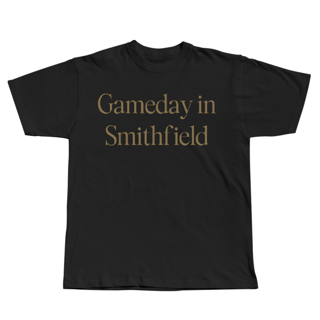 Bryant University Football Black Gameday Tee - #2 Dorian Helm