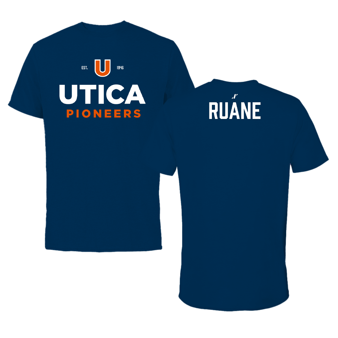 Utica University Basketball (M) Navy General Tee - Jackson Ruane