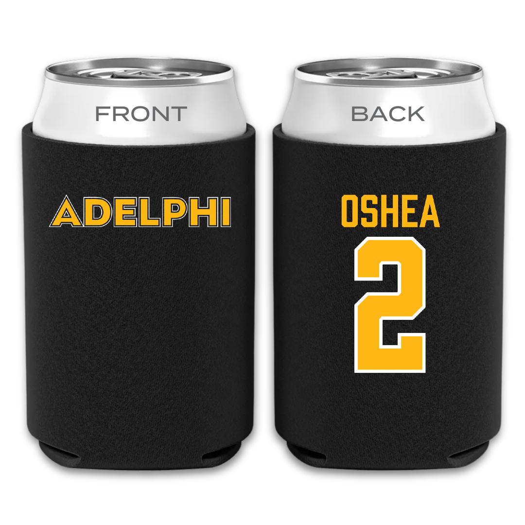 Adelphi University Lacrosse Black Can Cooler - #2 Nick OShea