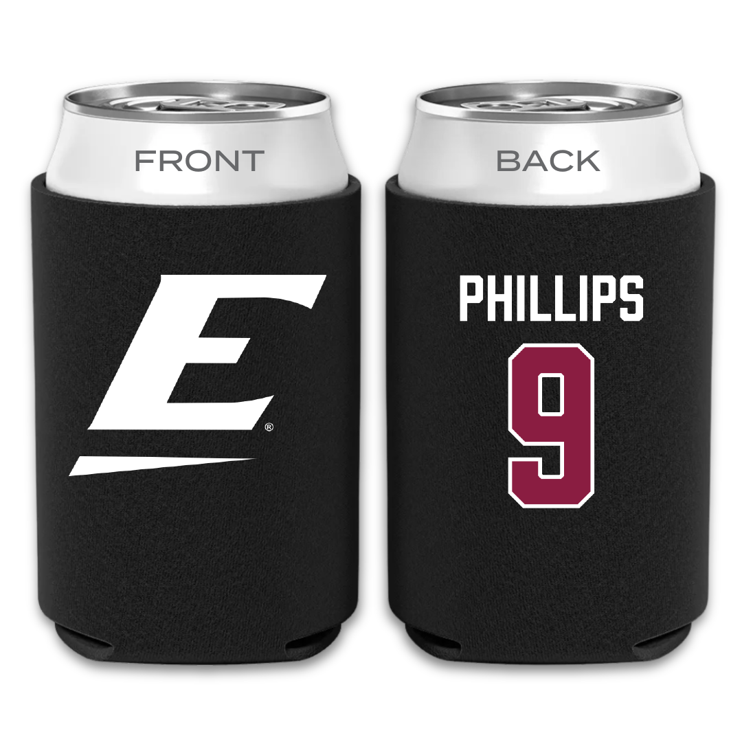 Eastern Kentucky University Baseball Black Can Cooler - #9 Tyler Phillips