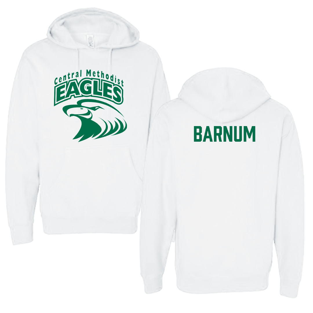 Central Methodist University Softball White Hoodie - Karlie Barnum