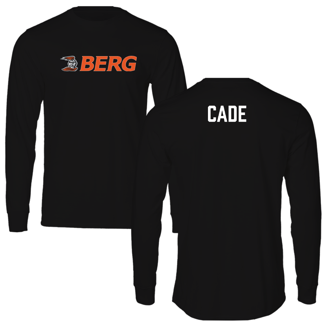 Heidelberg University Wrestling Black Performance Long Sleeve - Maddox Cade