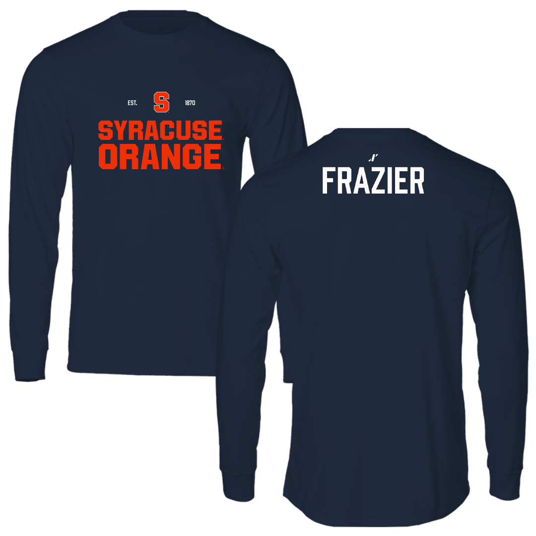 Syracuse University TF and XC Navy General Long Sleeve - Billie Frazier