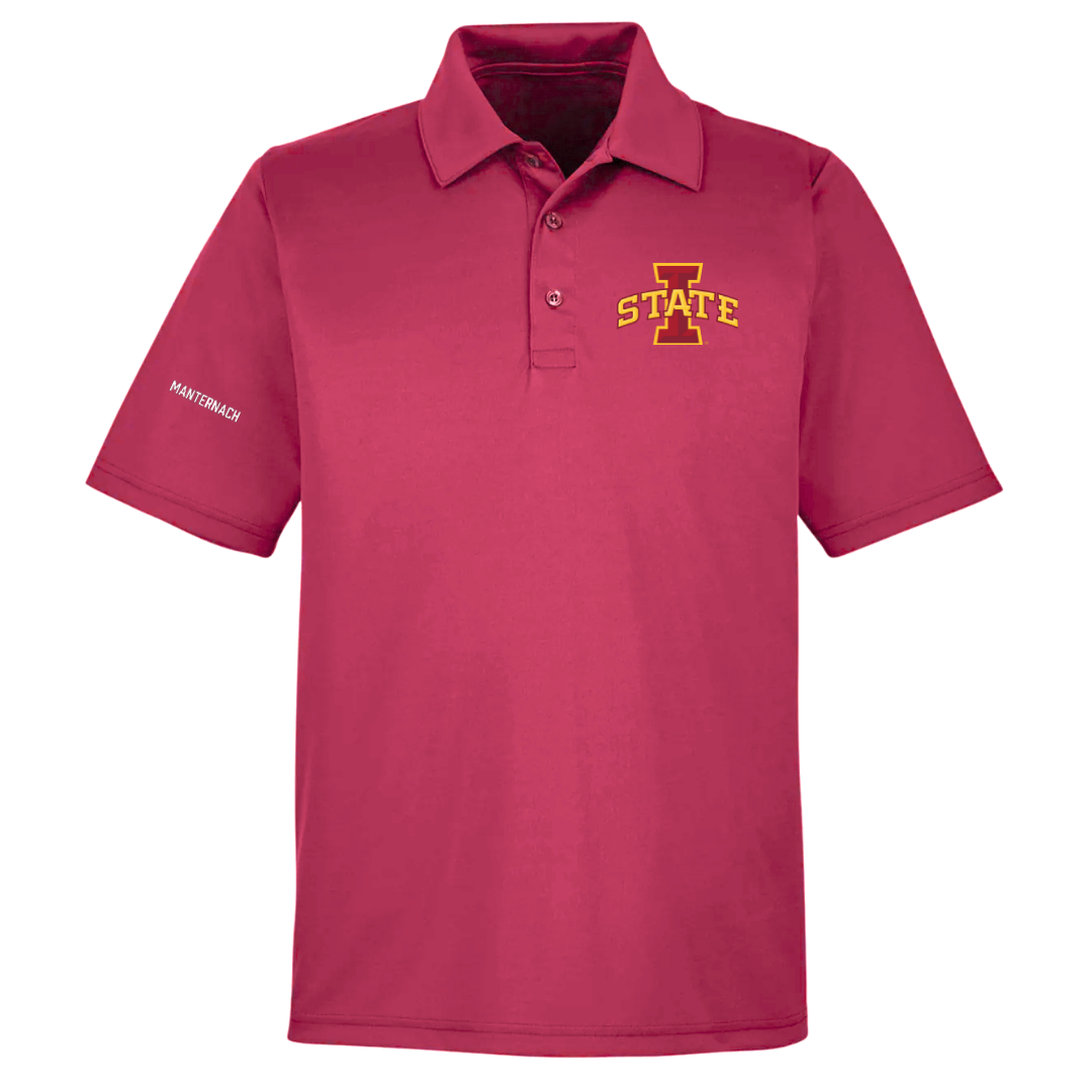 Iowa State University Gymnastics (W) Cardinal Polo - Madelyn Manternach