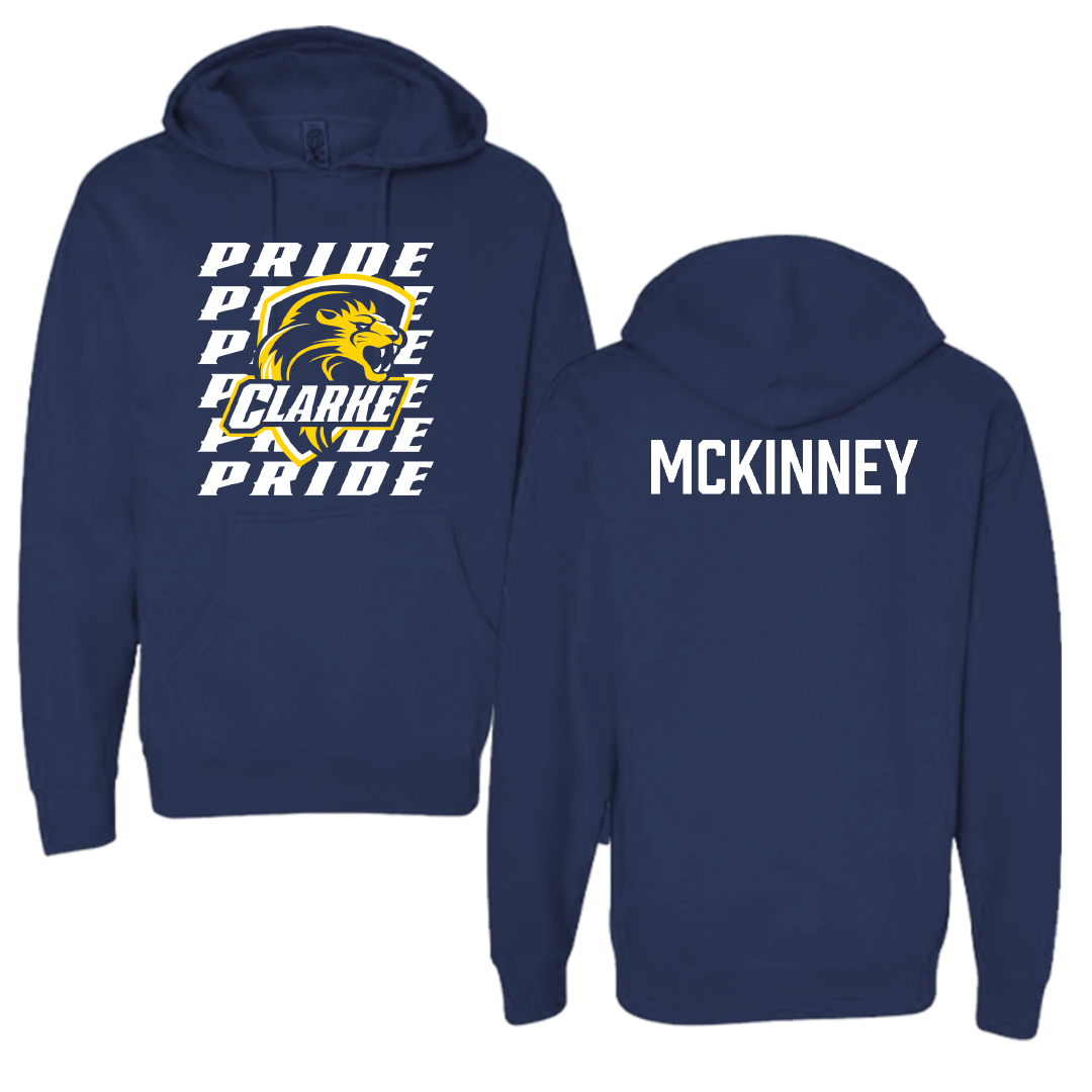 Clarke University Golf (W) Navy General Hoodie - Caley McKinney