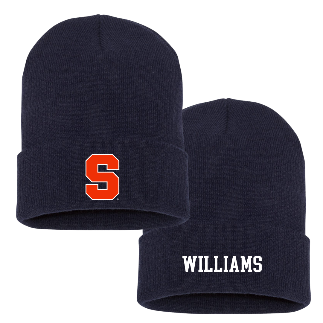 Syracuse University TF and XC Navy Beanie - Jada Williams