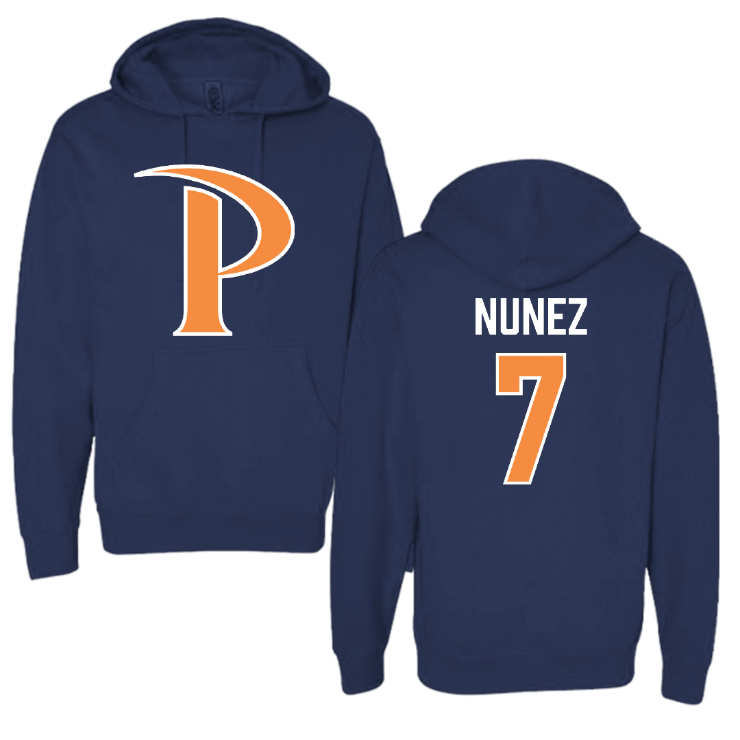 Pepperdine University Baseball Navy Hoodie - #7 Julian Nunez