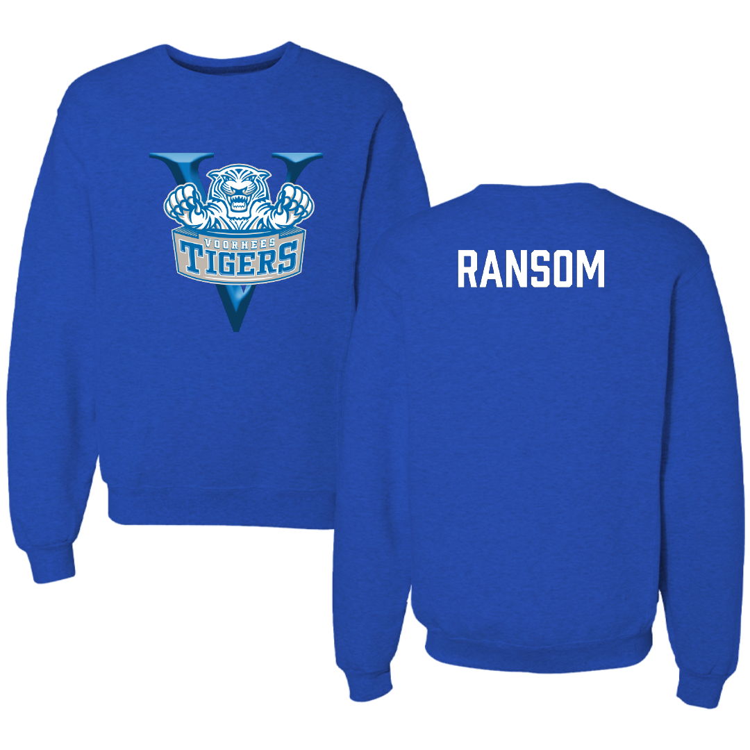 Voorhees University TF and XC Blue Crewneck - Jaylan Ransom