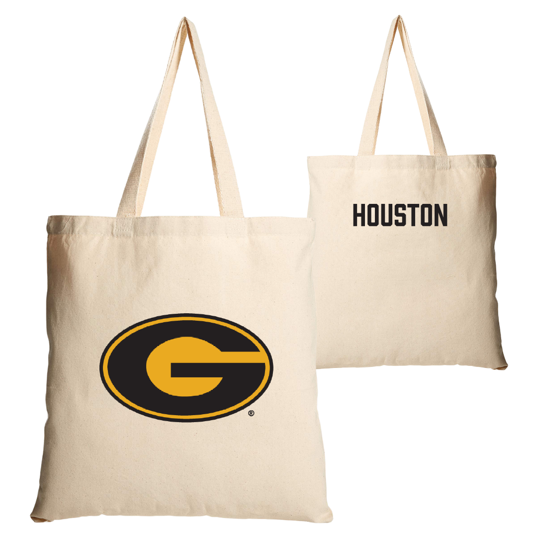 Grambling State University TF and XC Tan Canvas Tote Bag - Dillon Houston