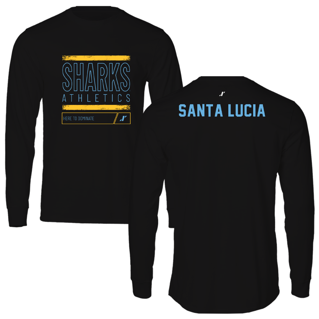 Long Island University Dance Black Dominate Performance Long Sleeve - Alyssa Santa Lucia