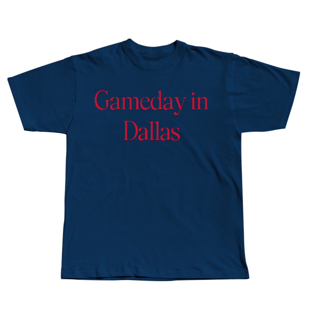 Dallas Baptist University Basketball (M) Navy Gameday Tee - #24 Braeden Pitts