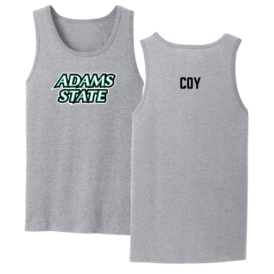 Adams State University Wrestling Sport Gray Tank Top - Greg Coy