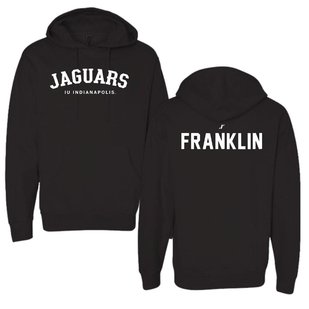 Indiana University Indianapolis Cheer Black Hoodie - Aubrey Franklin
