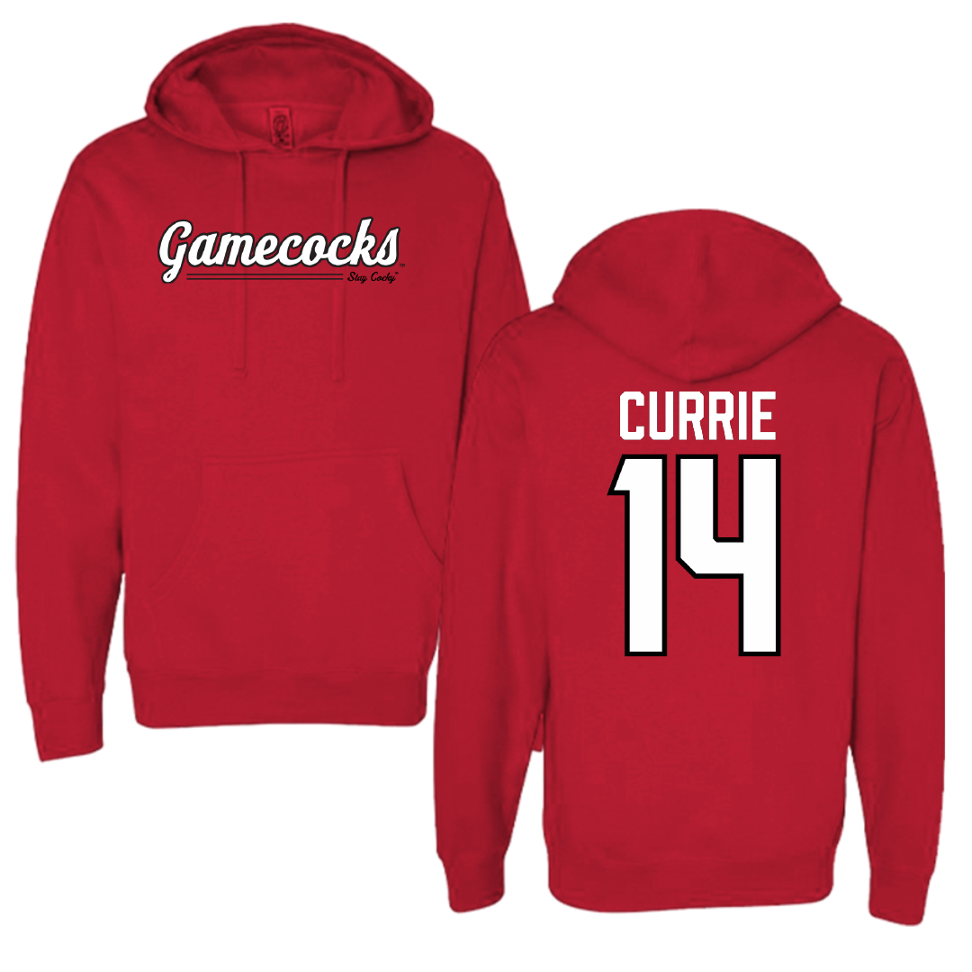 Jacksonville State University Softball Red General Hoodie - #14 Sarah Currie