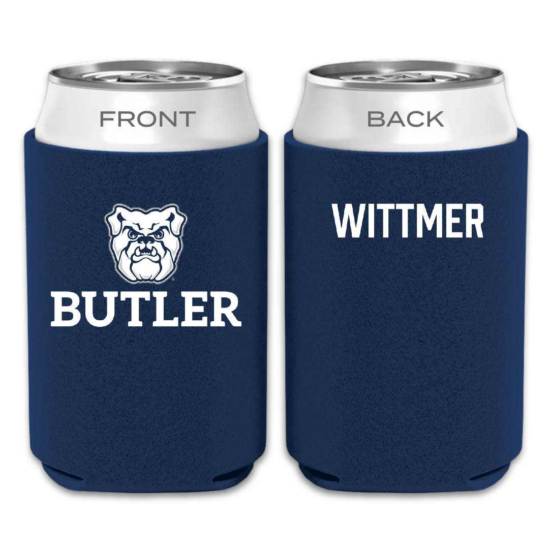 Butler University Dance Navy Can Cooler - Grace Wittmer