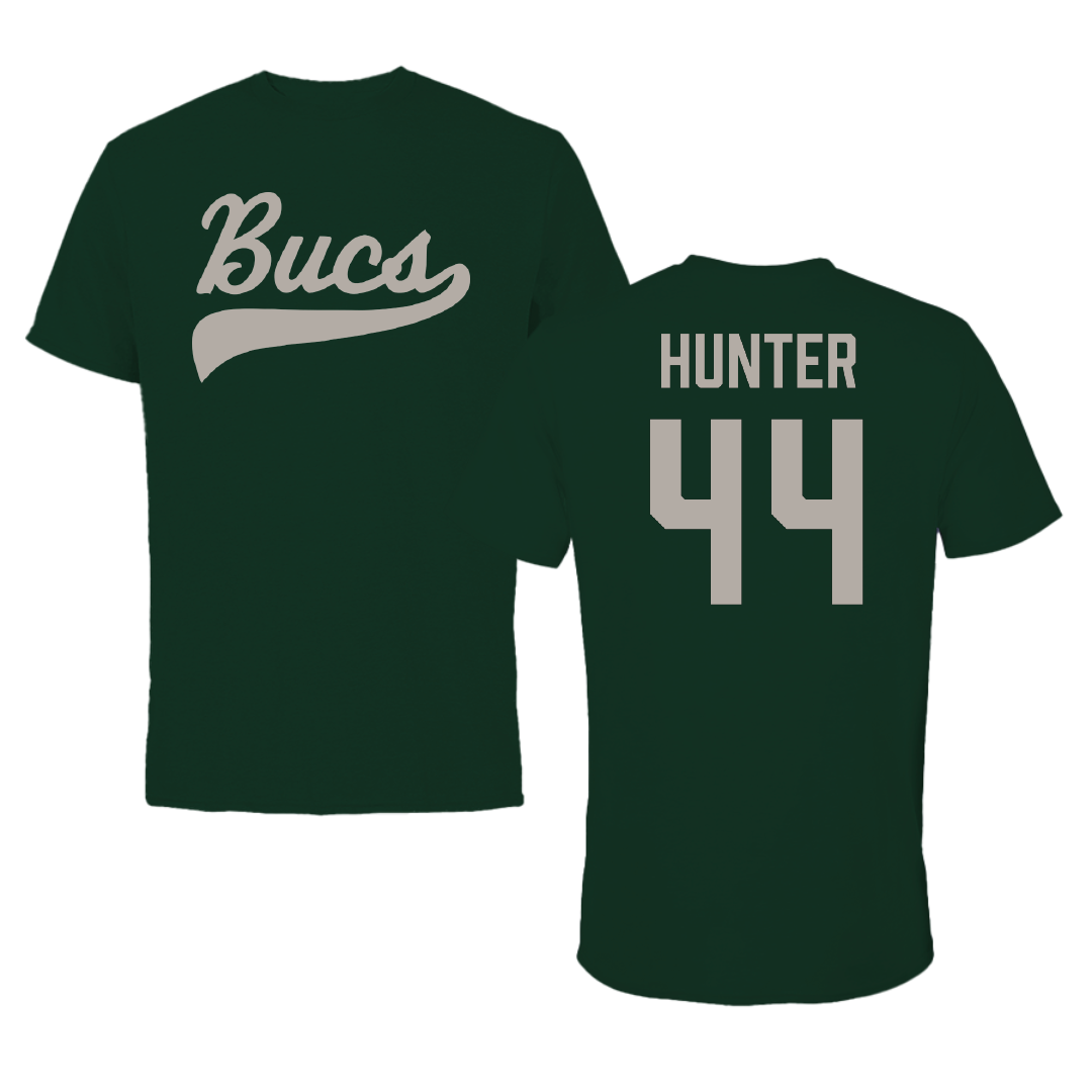 Shelton State Community College Baseball Forest Green Tee - #44 Jackson Hunter
